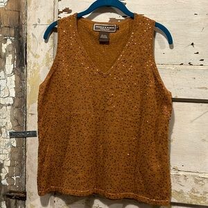 Double D Ranch Beaded Top Size Large